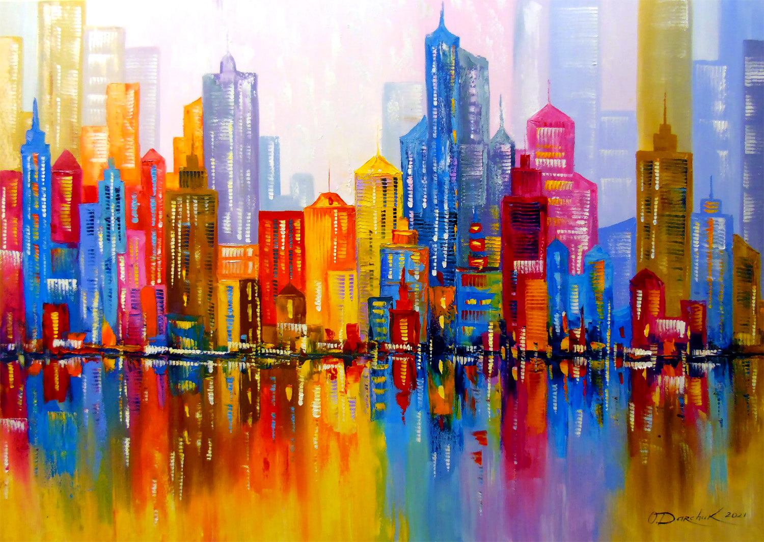 Enjoy- Rainbow City (1000pcs)