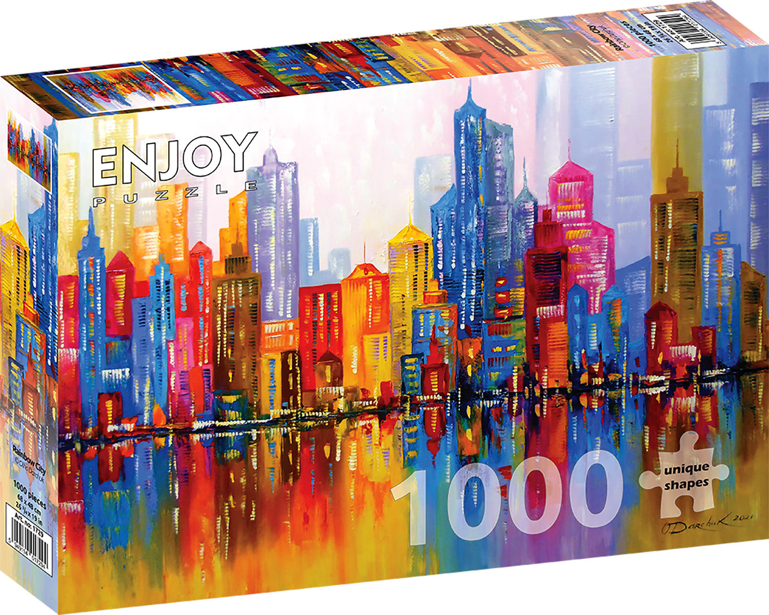 Enjoy- Rainbow City (1000pcs)