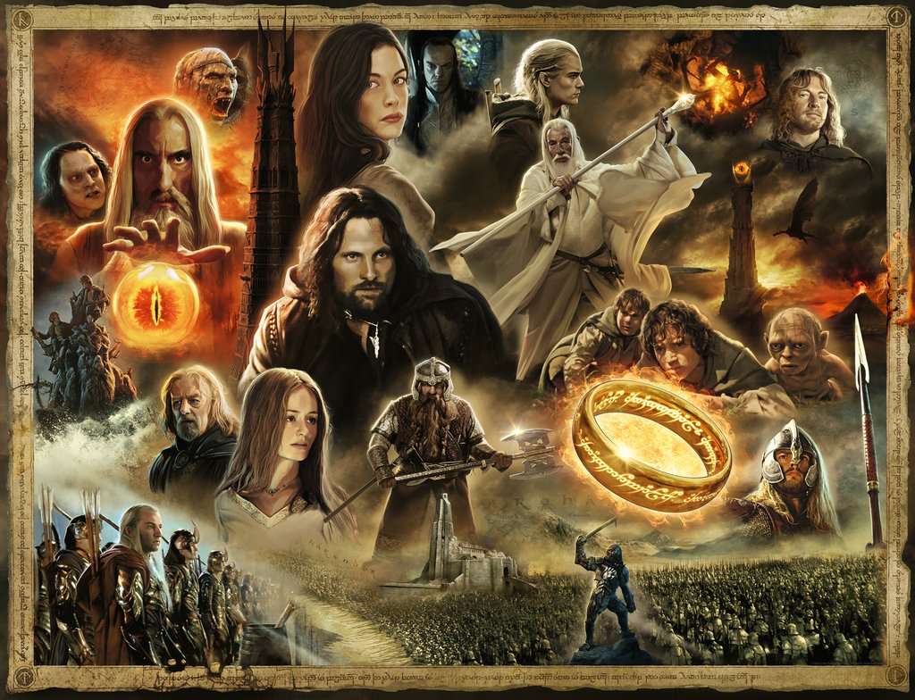 Ravensburger LOTR: The Two Towers (2000pcs)