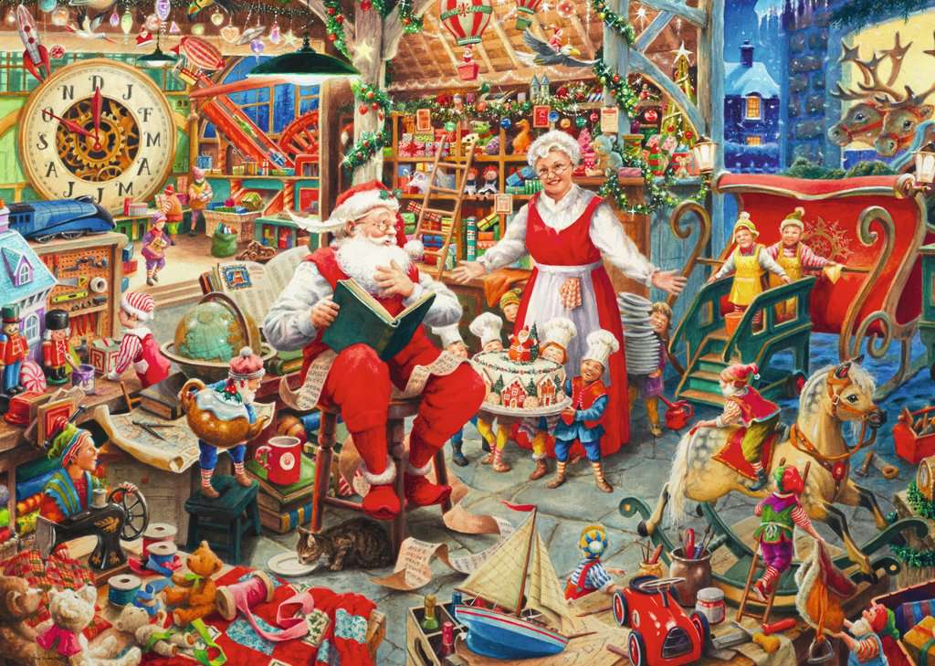Ravensburger Santa's Workshop (1000pcs)