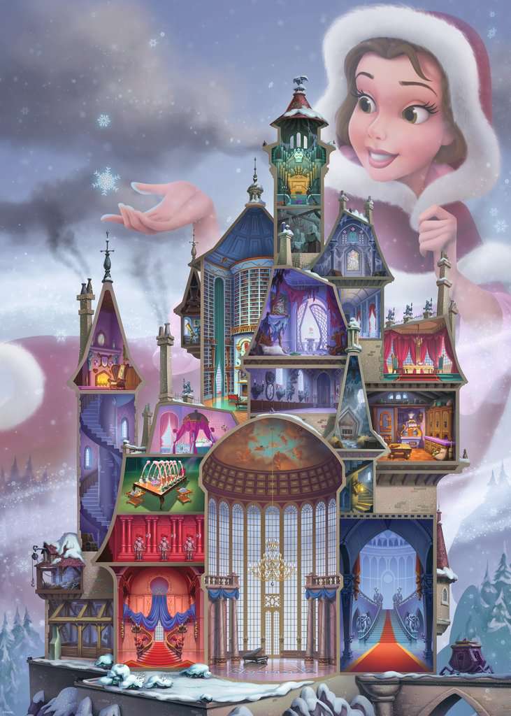 DMG Ravensburger Disney Castles - Belle (DAMAGED BOX)