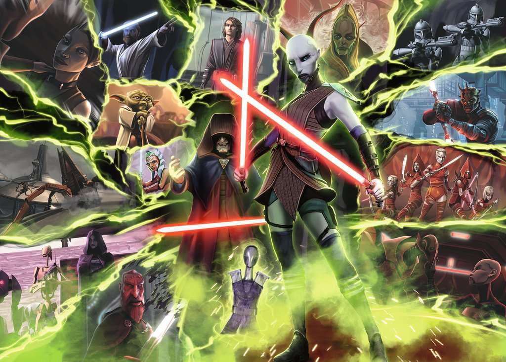 Ravensburger Star Wars Villainous - Asajj Ventress (1000pcs)