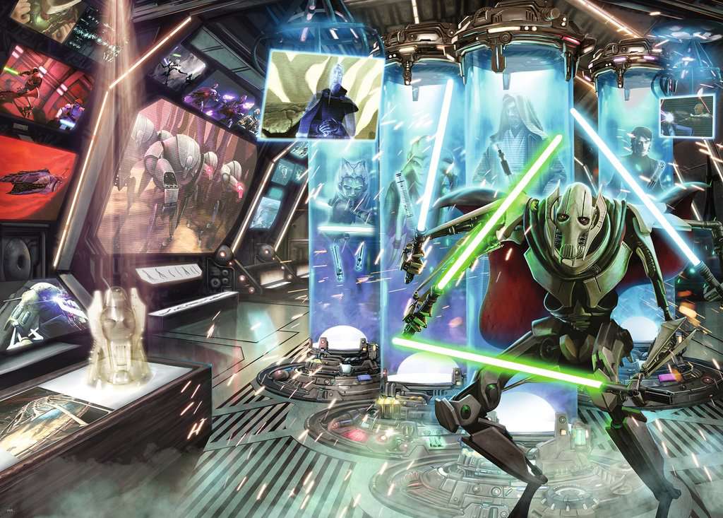 Ravensburger Star Wars Villainous - Général Grievous (1000pcs)