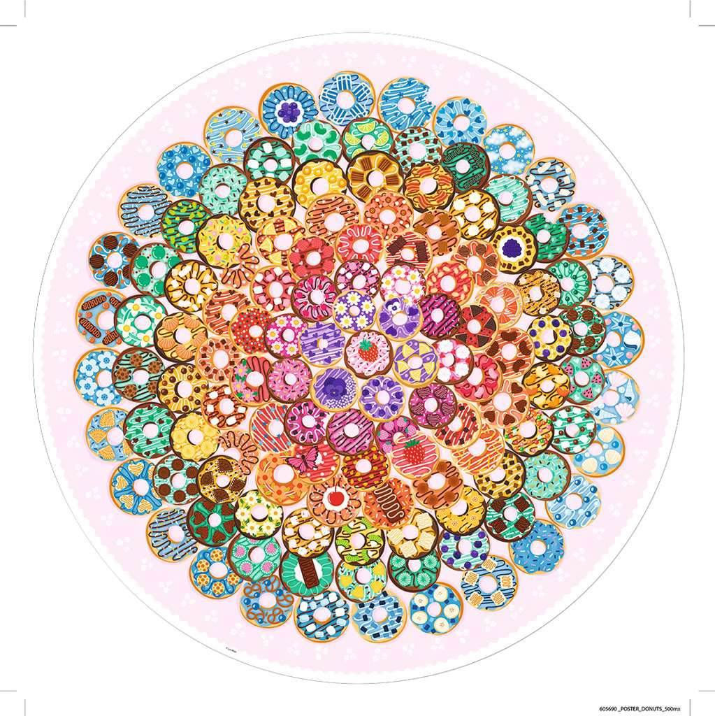 Ravensburger Circle of Colors - Donuts (500pcs)