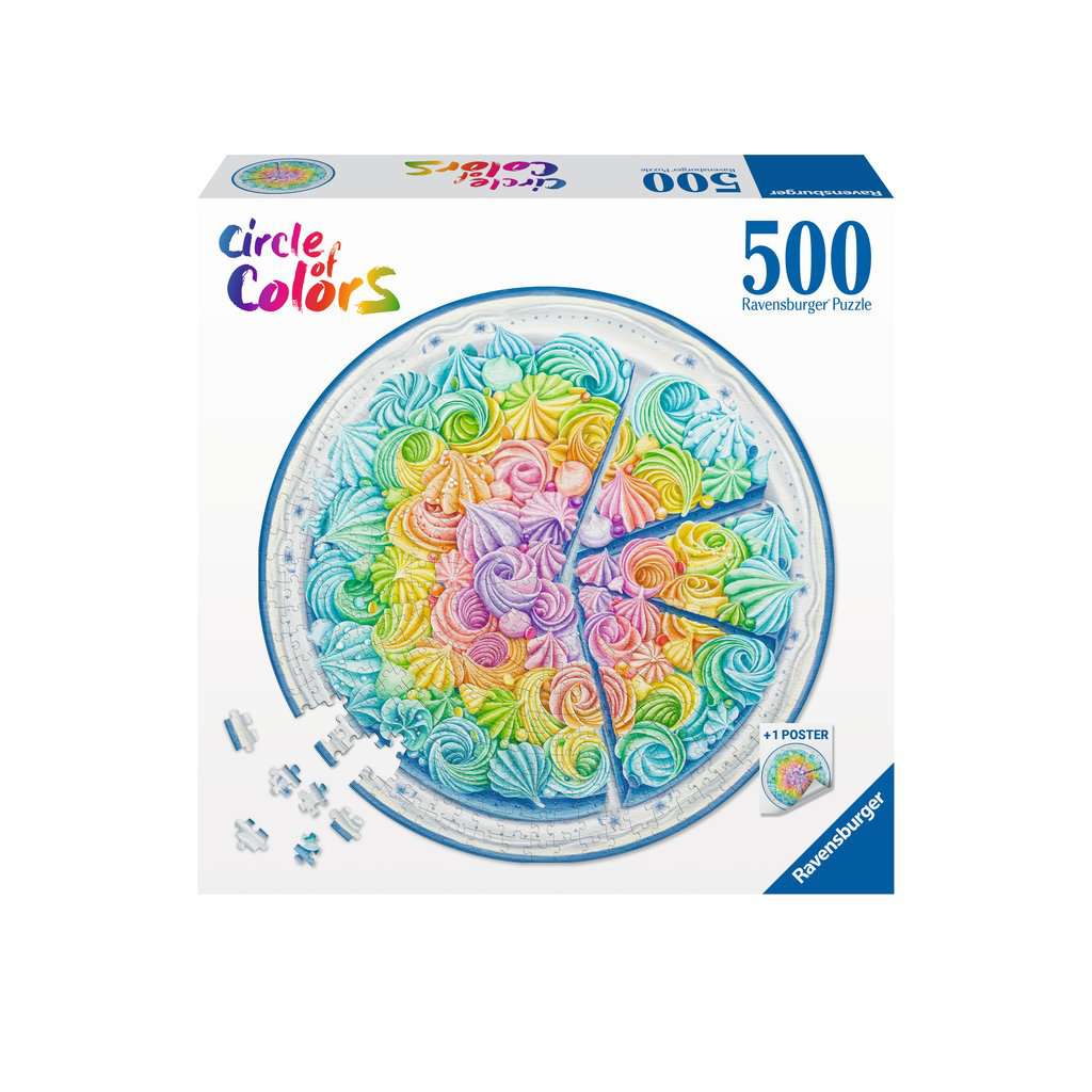 Ravensburger Circle of Colors - Rainbow Cake (500pcs)