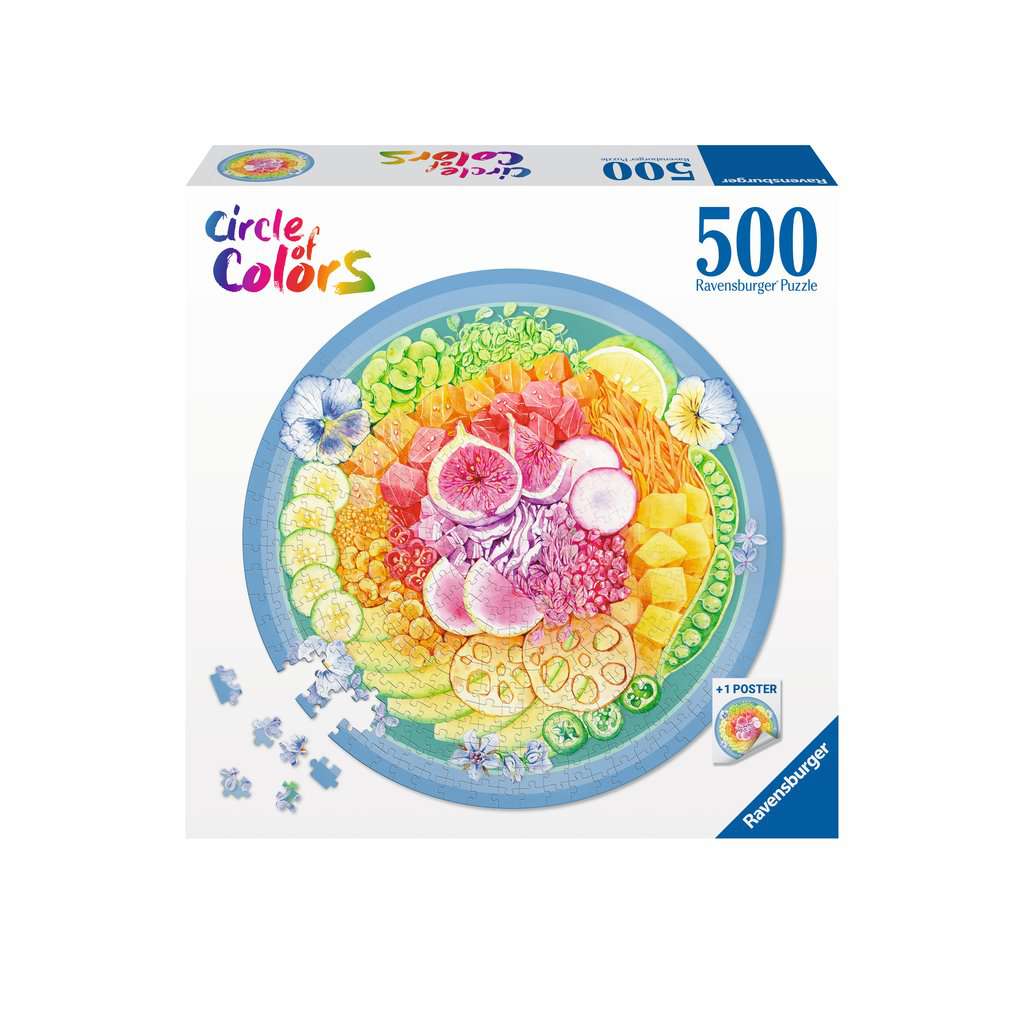 Ravensburger Circle of Colors - Poke Bowl (500pcs)