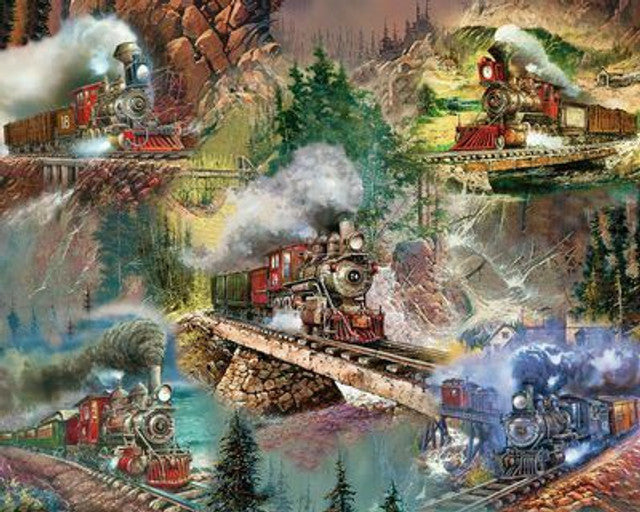 Thrilling Trains (1000pcs)