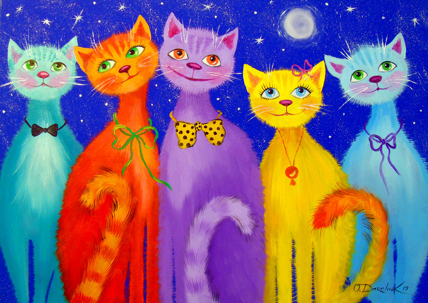 Smiling Cats (1000pcs)