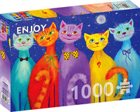 Chats souriants (1000pcs)
