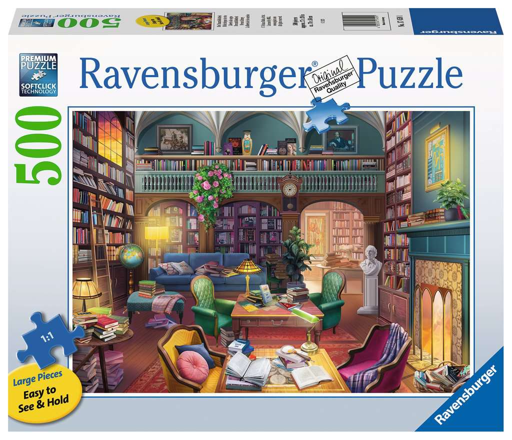 Bibliothèque de rêve de Ravensburger (500 grandes)