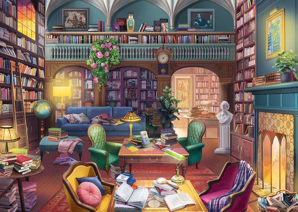 DMG Ravensburger Dream Library (500pcs) (DAMAGED BOX)