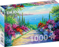 Route ensoleillée vers la mer (1000pcs)