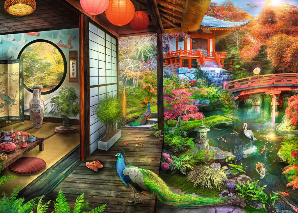 Ravensburger Japanese Garden Teahouse (1000pcs)