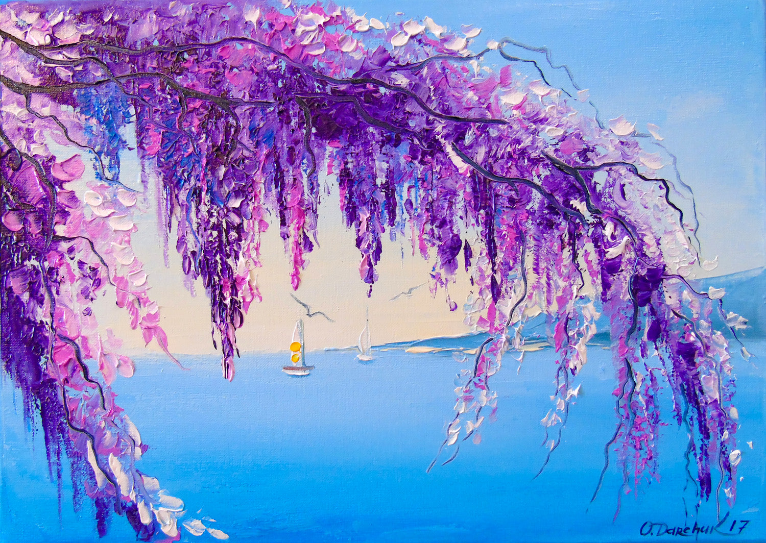 Enjoy- Wisteria by the Sea (1000pcs)