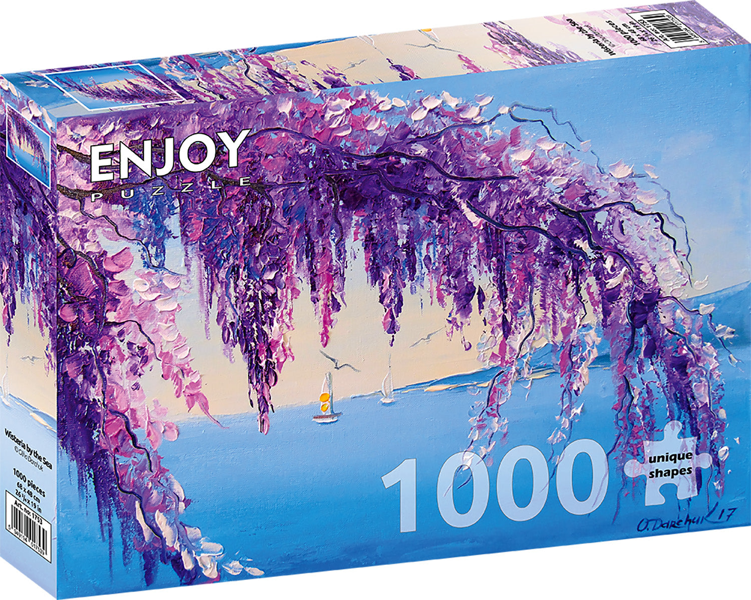 Enjoy- Wisteria by the Sea (1000pcs)
