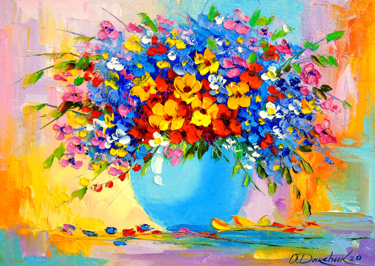 A Bouquet of Flowers (1000pcs)