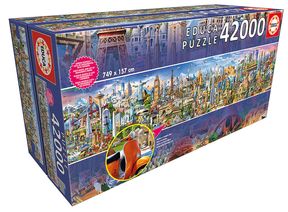 Around the World, Adrian Chesterman (World's Largest Single-Image Puzzle)
