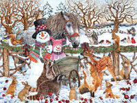 Snowman & Friends, Wendy Edelson (300pcs)