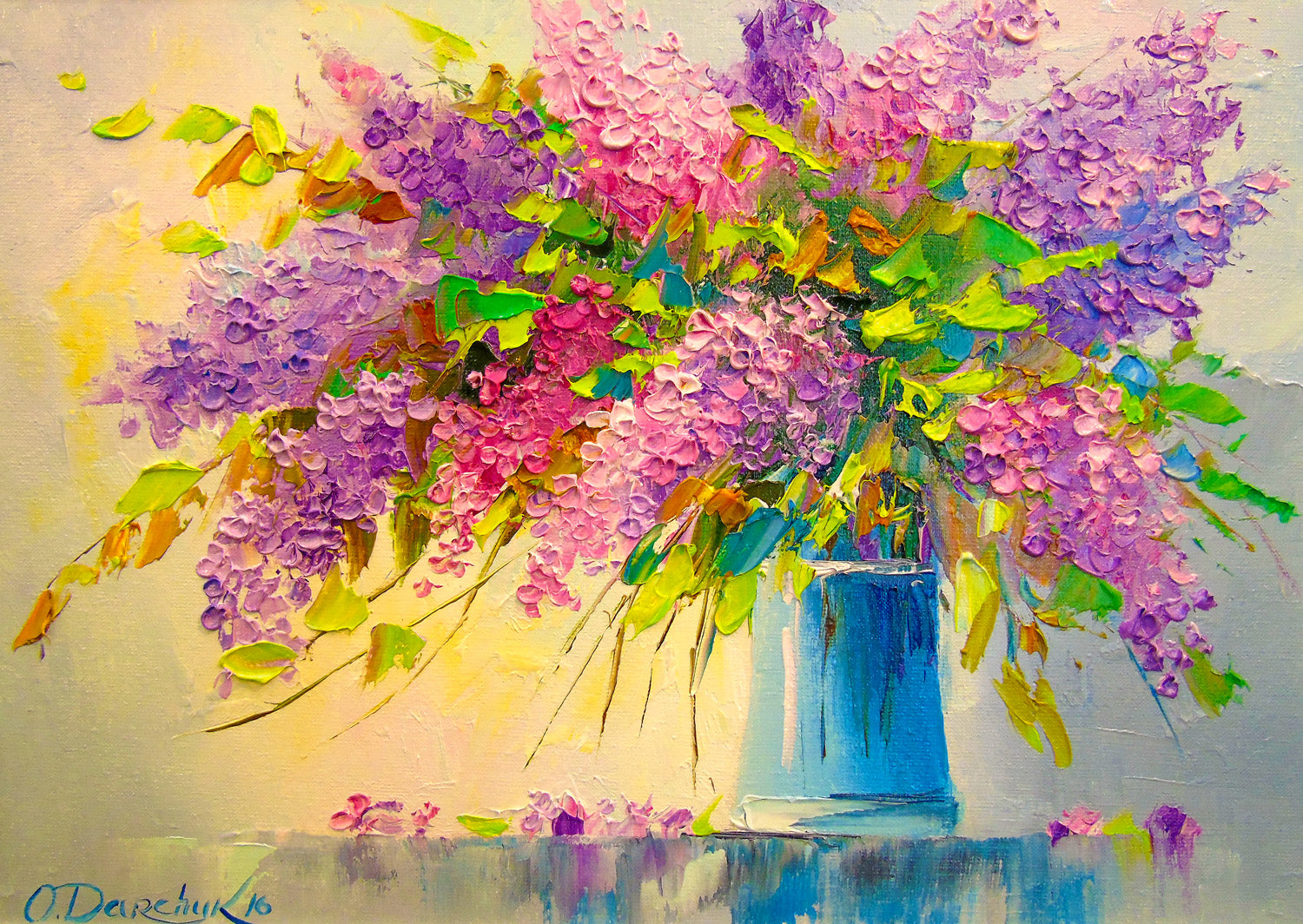 Enjoy- A Bouquet of Lilacs (1000pcs)