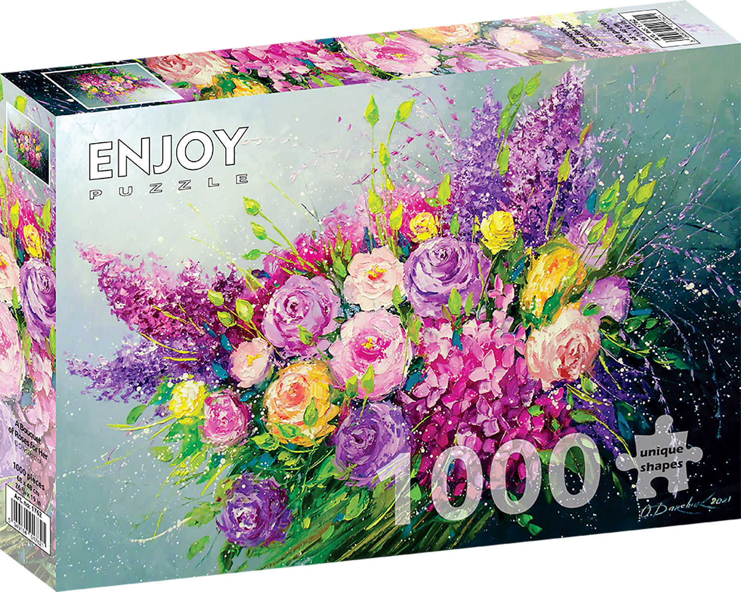 Enjoy- A Bouquet of Roses for Her (1000pcs)