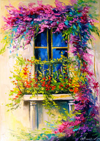 Balcon en fleurs (1000pcs)