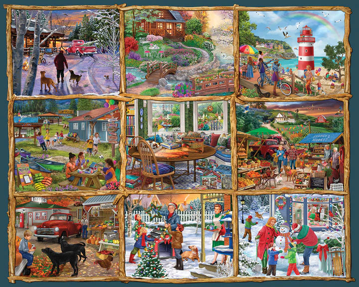 Pour toutes les saisons, les illustrations de Bigelow