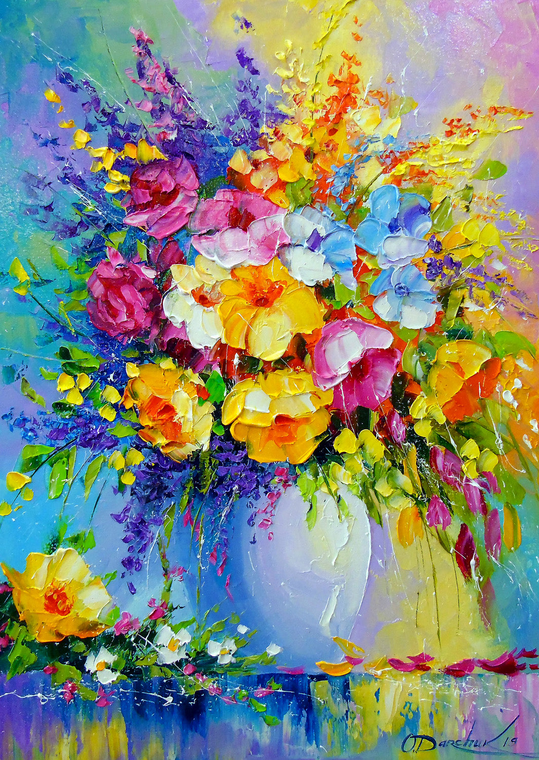 Bouquet of Summer Flowers (1000pcs)