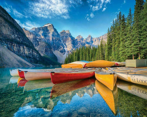 PFG Calm Canoes (1000pcs) (Usage/Used - PUZZLES FOR GOOD)