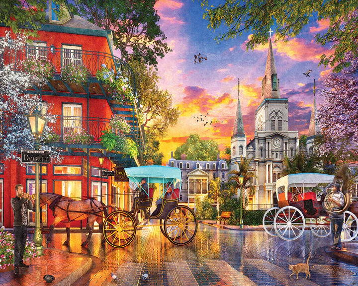 Coucher de soleil à la Nouvelle-Orléans, Dominic Davison