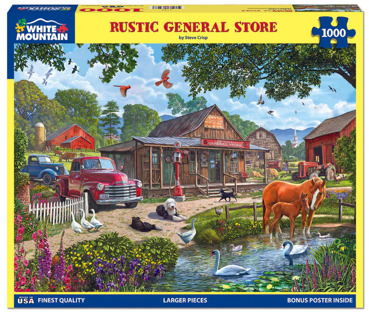 Magasin général rustique, Steve Crisp