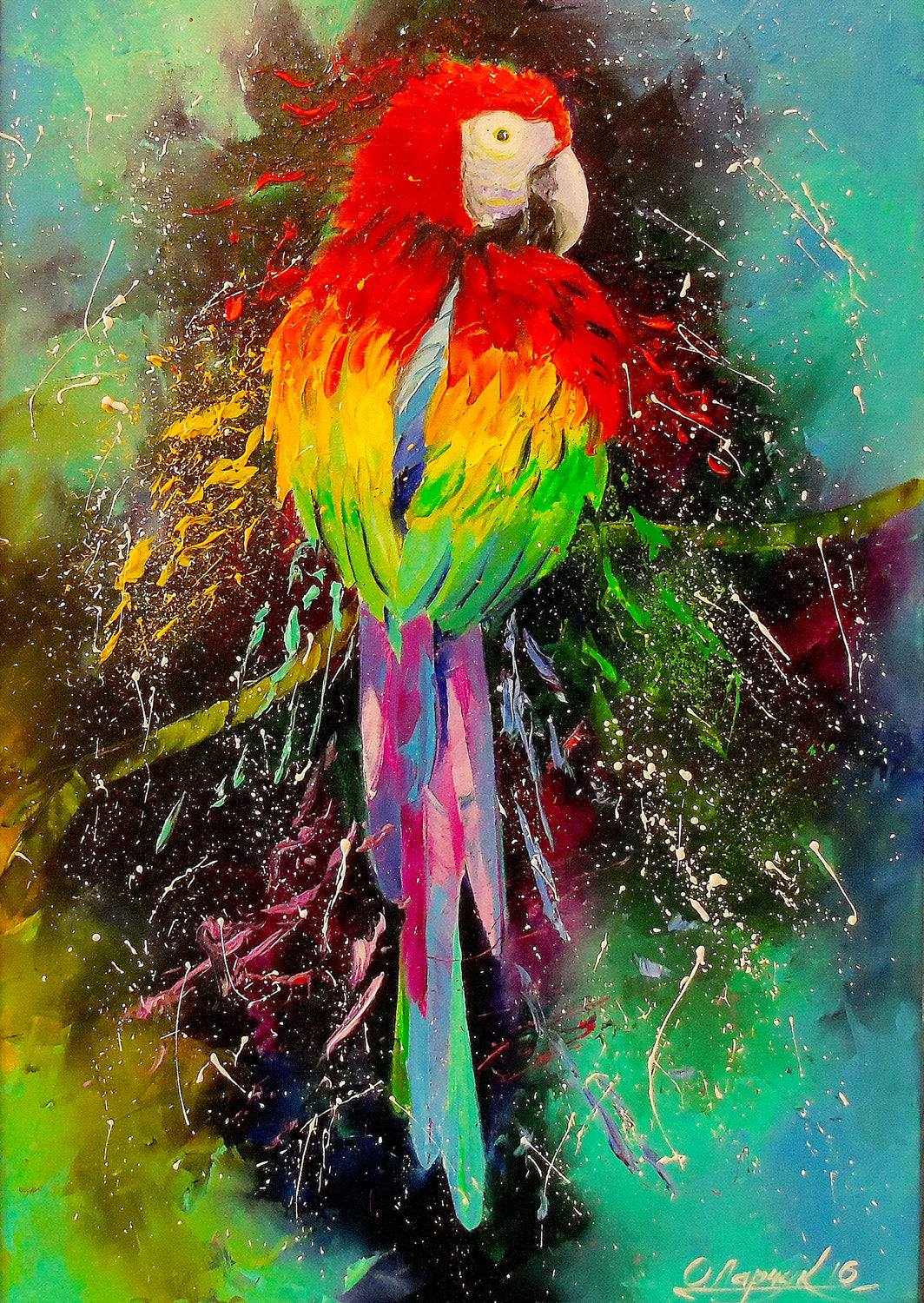 Colorful Parrot (1000pcs)