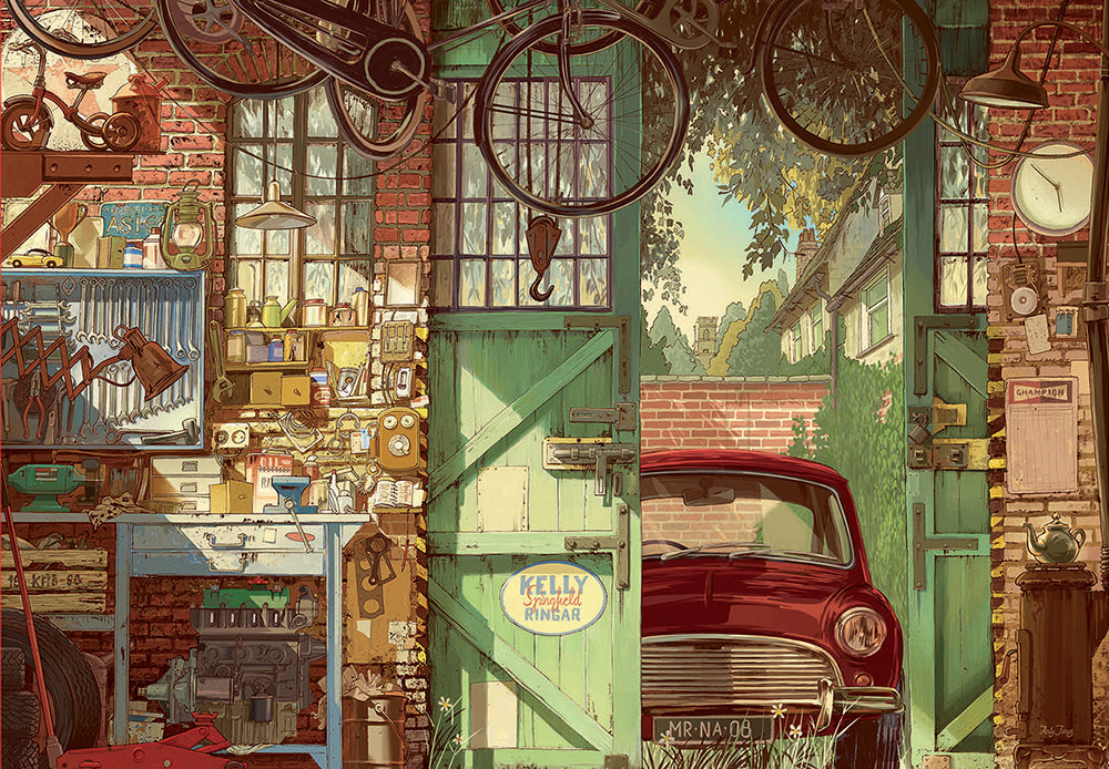 Old Garage, Arly Jones (1500pcs)