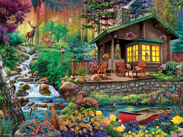 Cabin in the Woods, P.D. Moreno (500pcs)