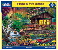 Cabine dans les bois, P.D. Moreno (500pcs)