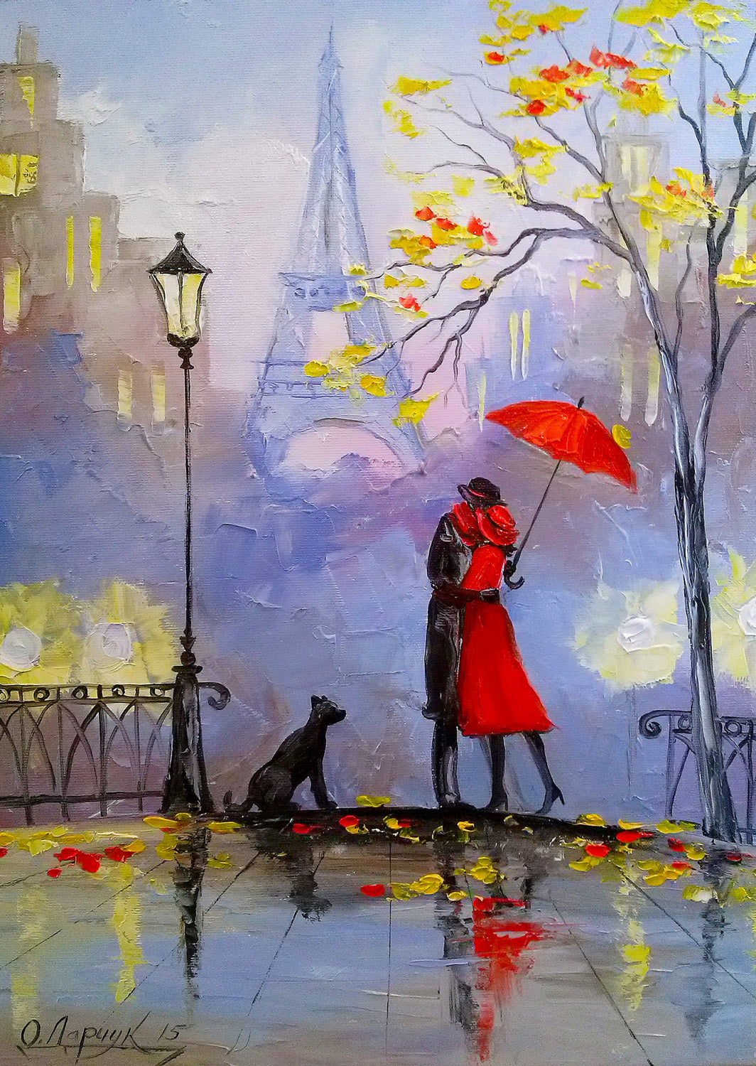 Enjoy- Rainy Day in Paris (1000pcs)