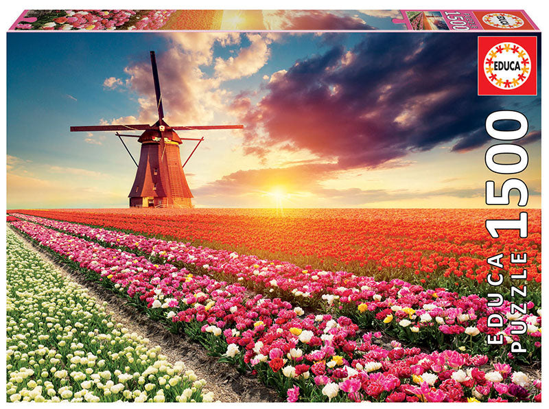 Paysage des tulipes (1500pcs)