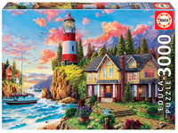 Phare près de l'océan (3000pcs)