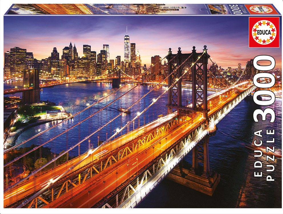 Manhattan au coucher du soleil (3000pcs)
