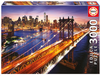 Manhattan au coucher du soleil (3000pcs)