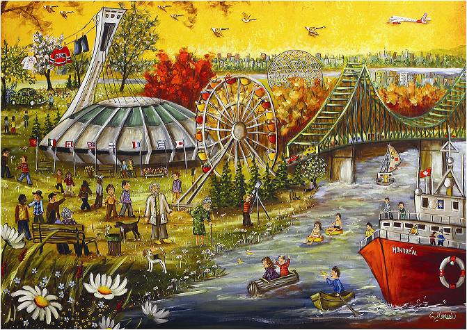 PFG Happy Birthday Montreal! (Bonne Fête Montréal!), Christine Genest (Usage/Used - PUZZLES FOR GOOD)