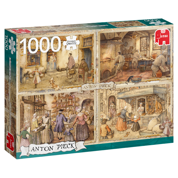 Bakers of The 19th Century, Anton Pieck (1000pcs)