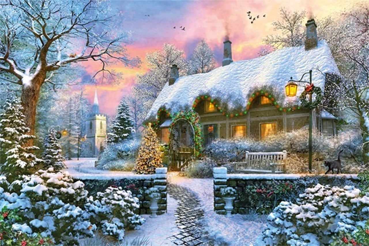Whitesmith's Cottage in Winter
