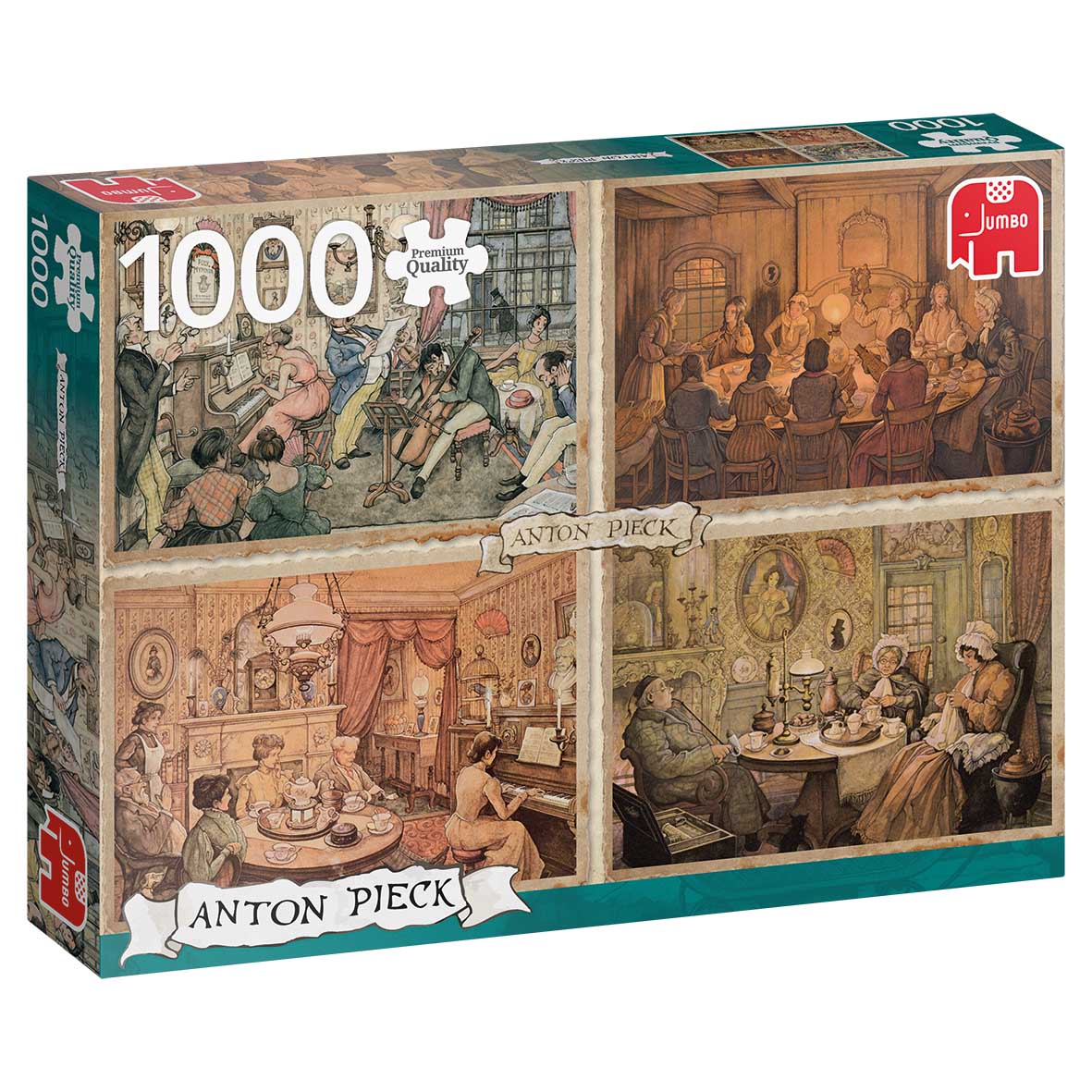 Living Room Entertainment / Divertissement dans le séjour, Pieck (1000pcs)