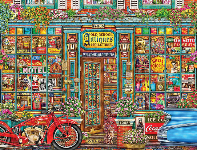 PFG Old School Antiques (500pcs) (Usage/Used - PUZZLES FOR GOOD)