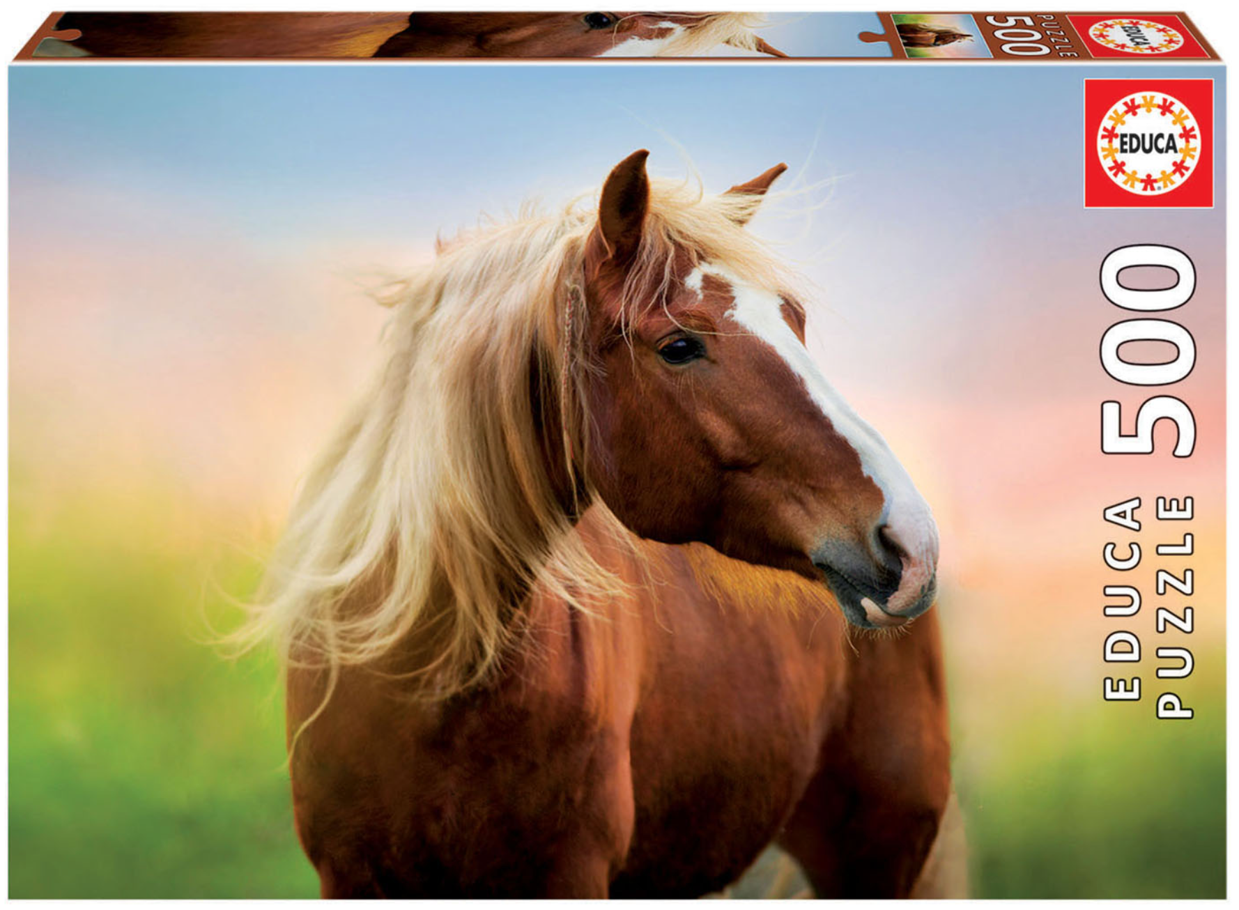 Cheval au lever du soleil