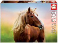 Cheval au lever du soleil