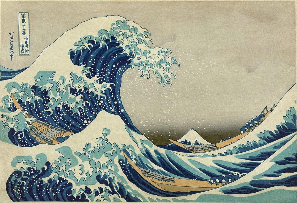 La grande vague au large de Kanagawa