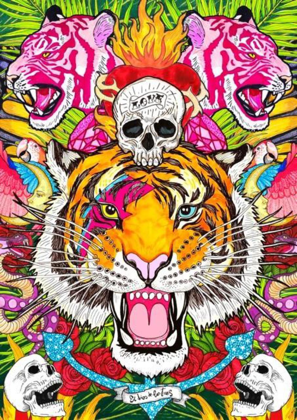 Ecstatic Tiger