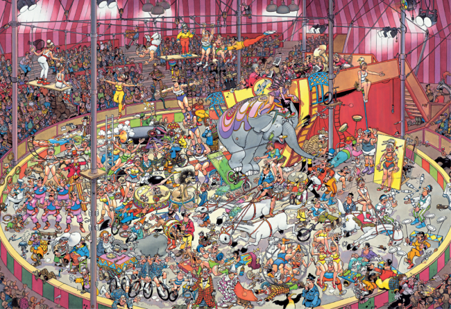 JVH The Circus, Jan Van Haasteren (5K)