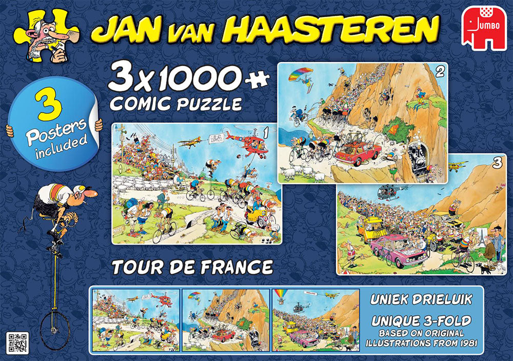 Tour de France, JVH (3 x 1000 pcs)